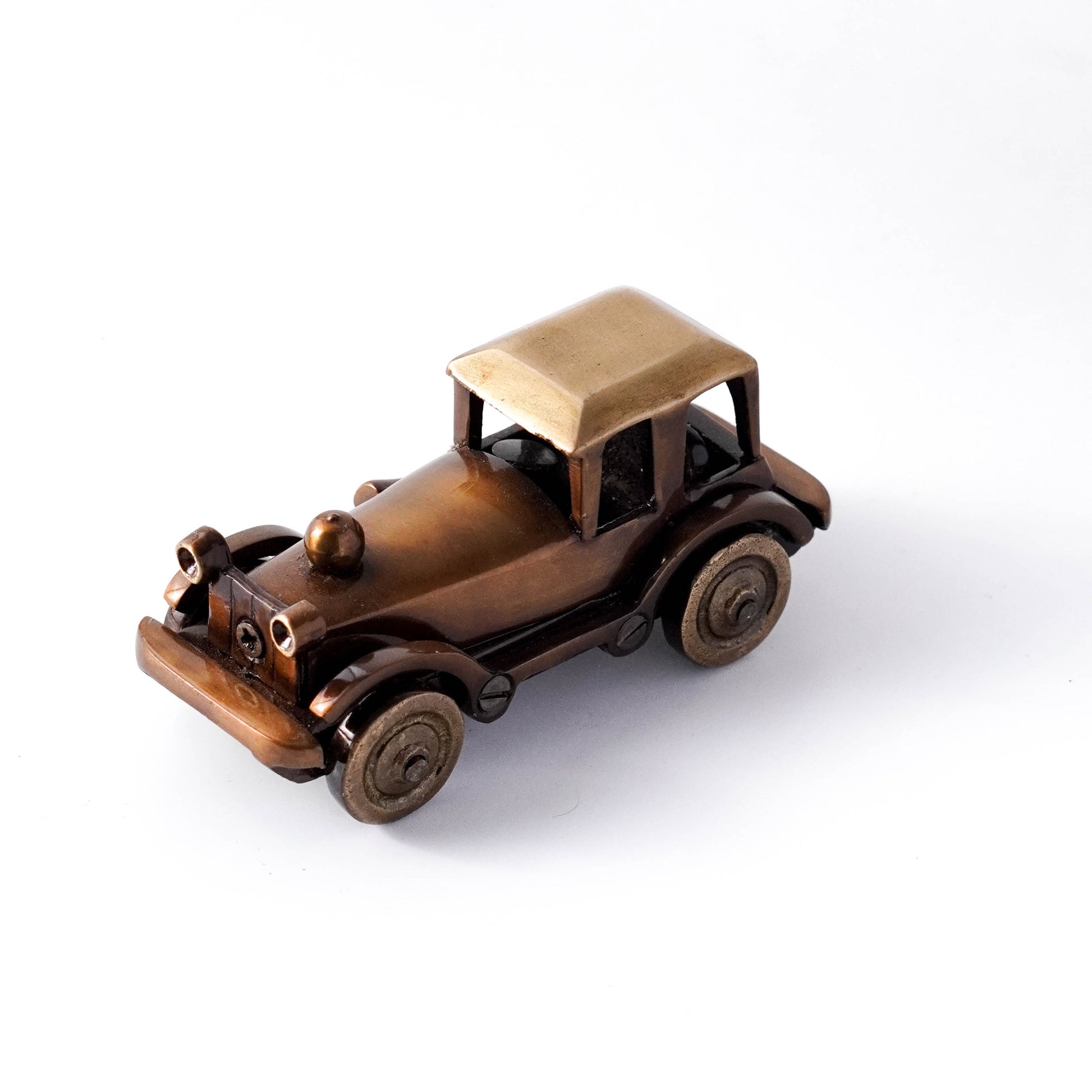 Vintage Antique-Style Brass Car - Unique Home Decor Showpiece | VARYRA - VARYRA