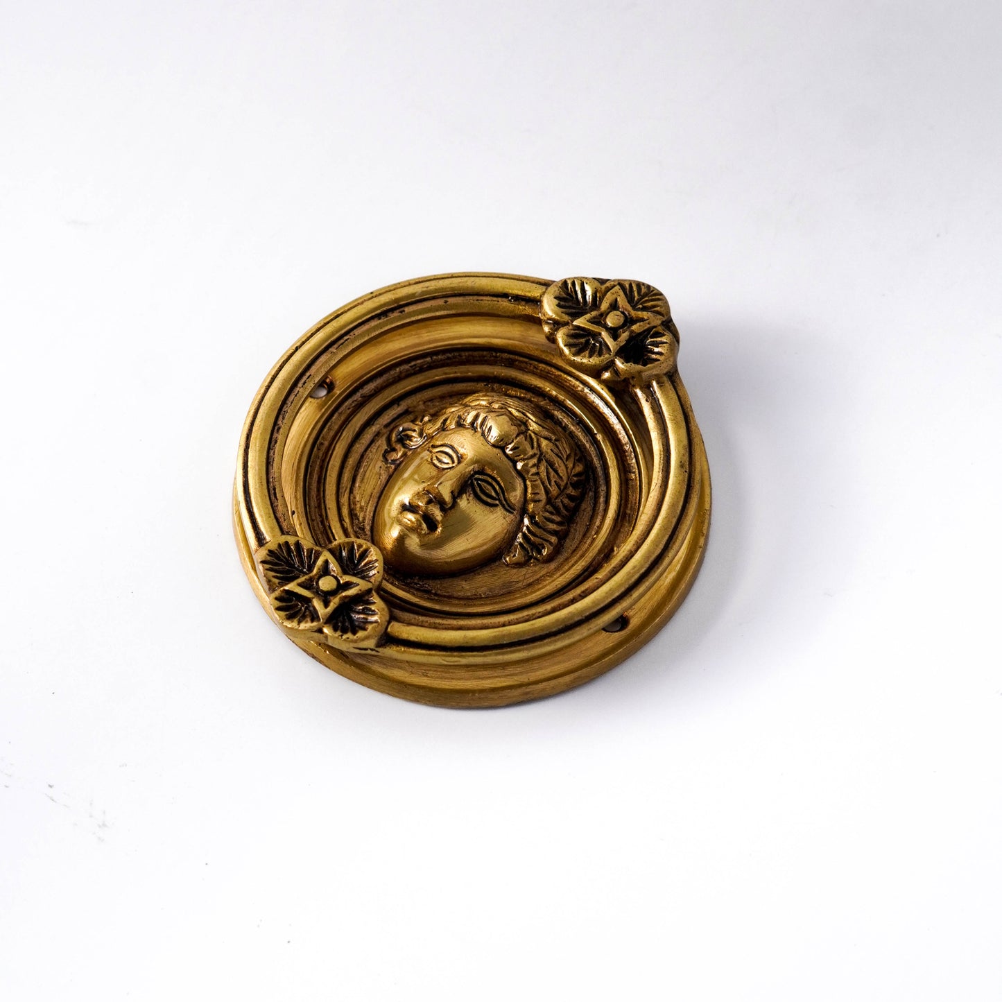 roman door knocker brass by varyra