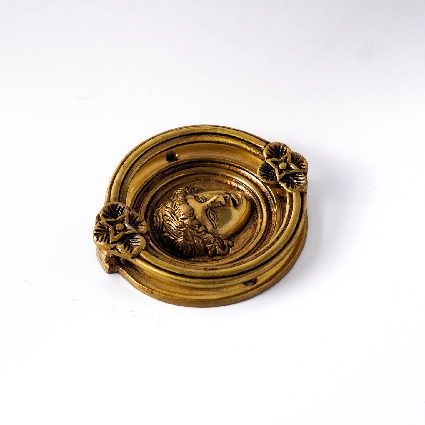 roman door knocker brass by varyra