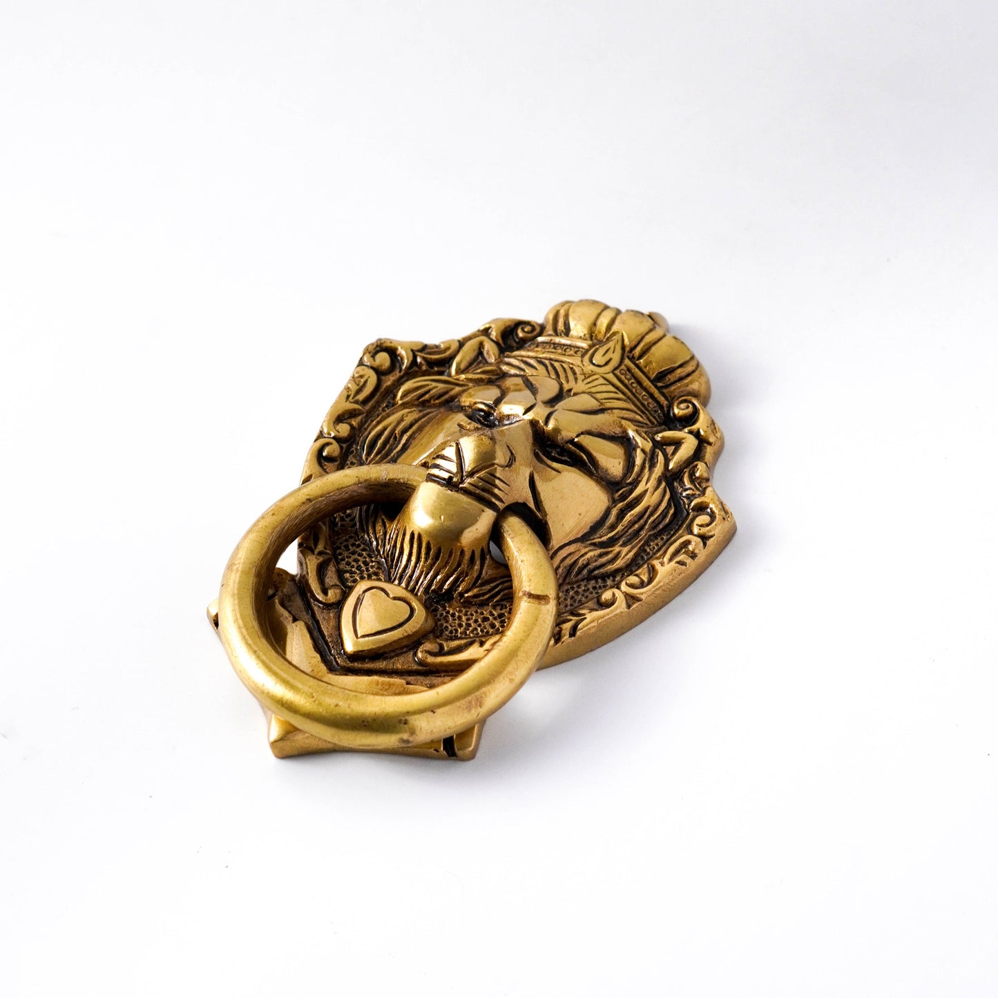 royal lion brass door knocker varyra