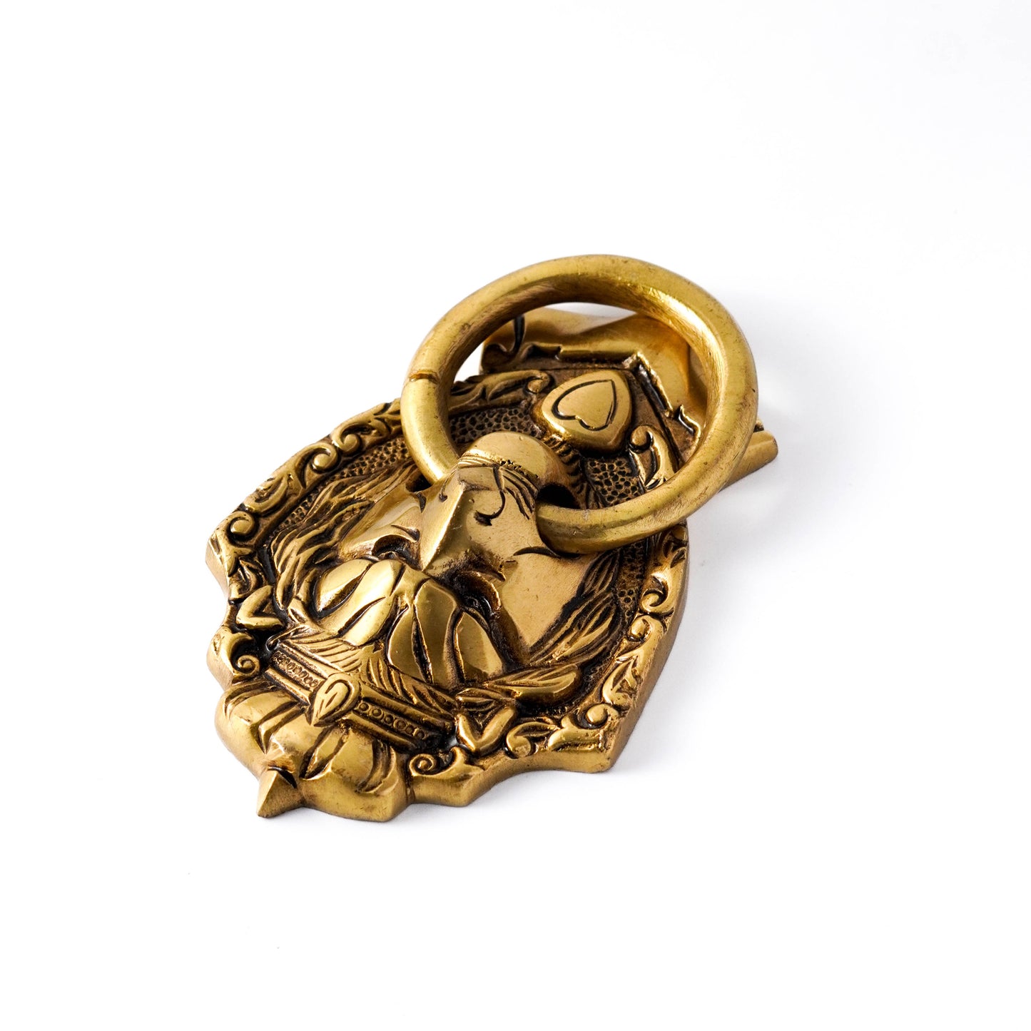 royal lion brass door knocker varyra