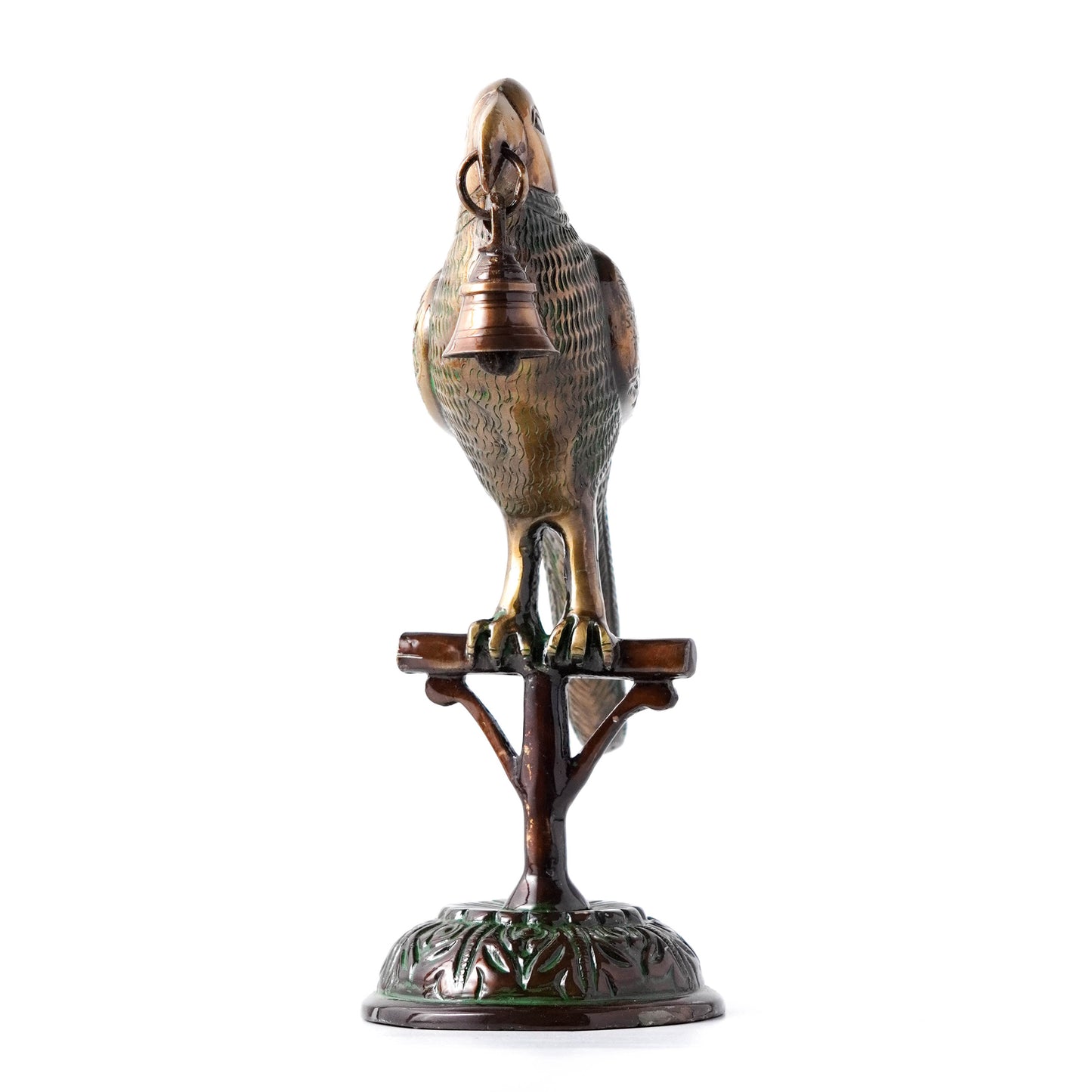 Vintage Brass Parrot Figurine - Unique Home Decor Showpiece | VARYRA - VARYRA