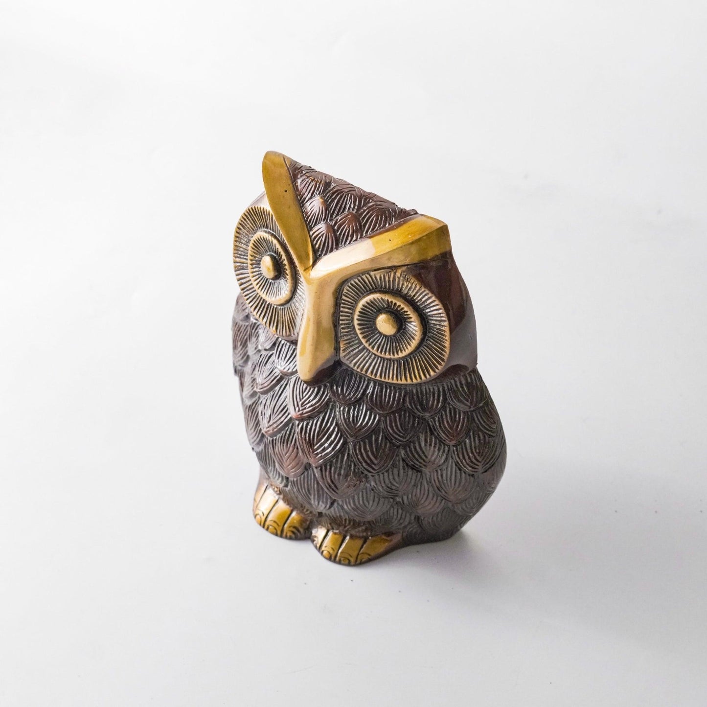 Owl Vintage Wall Hanging, Brass Wall Decor | VARYRA - VARYRA