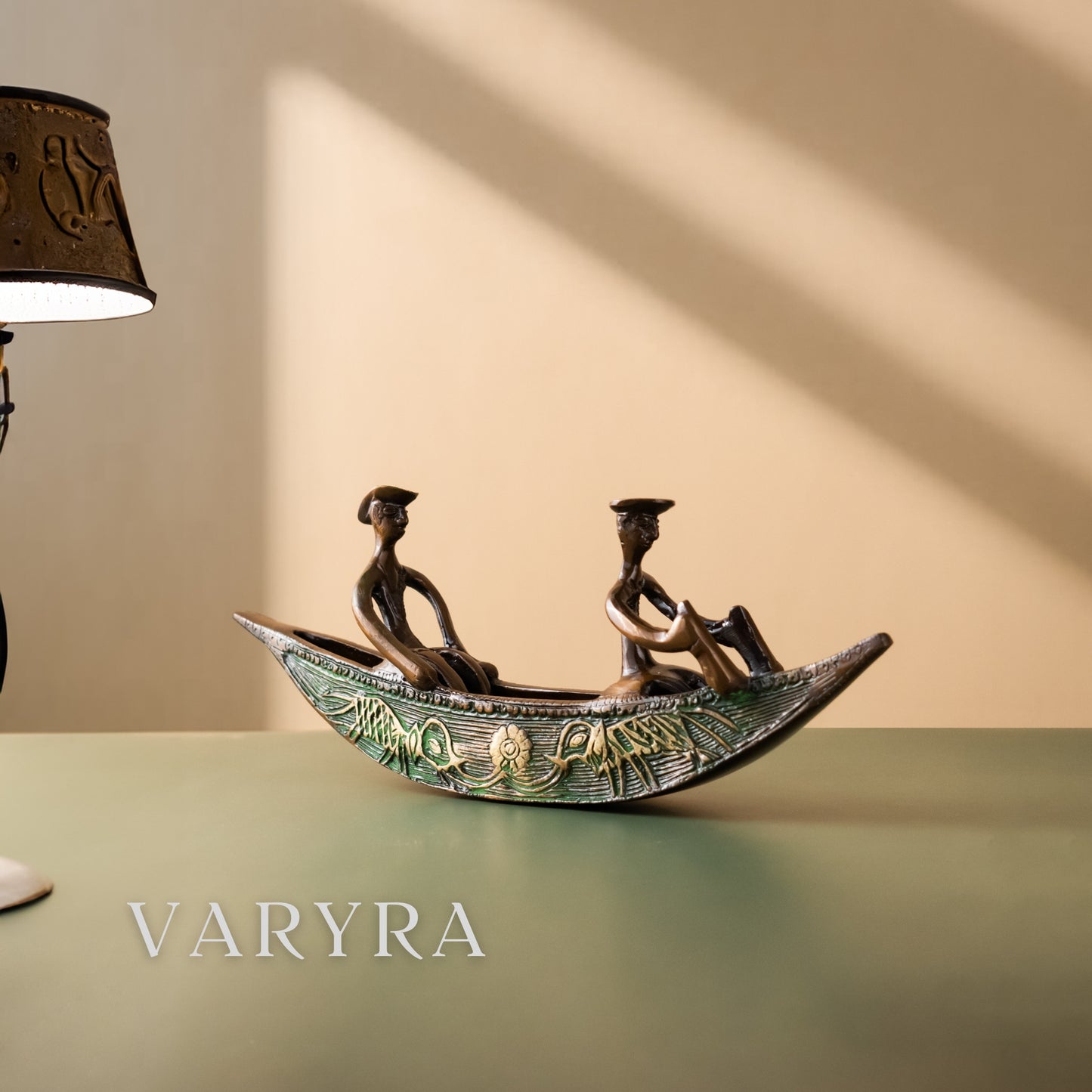 modern home decor brass showpiece by varyra