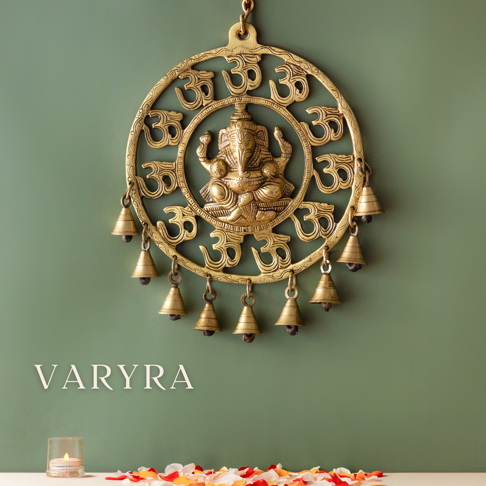 ganesh wall hanging traditional indian style wall decor by varyra