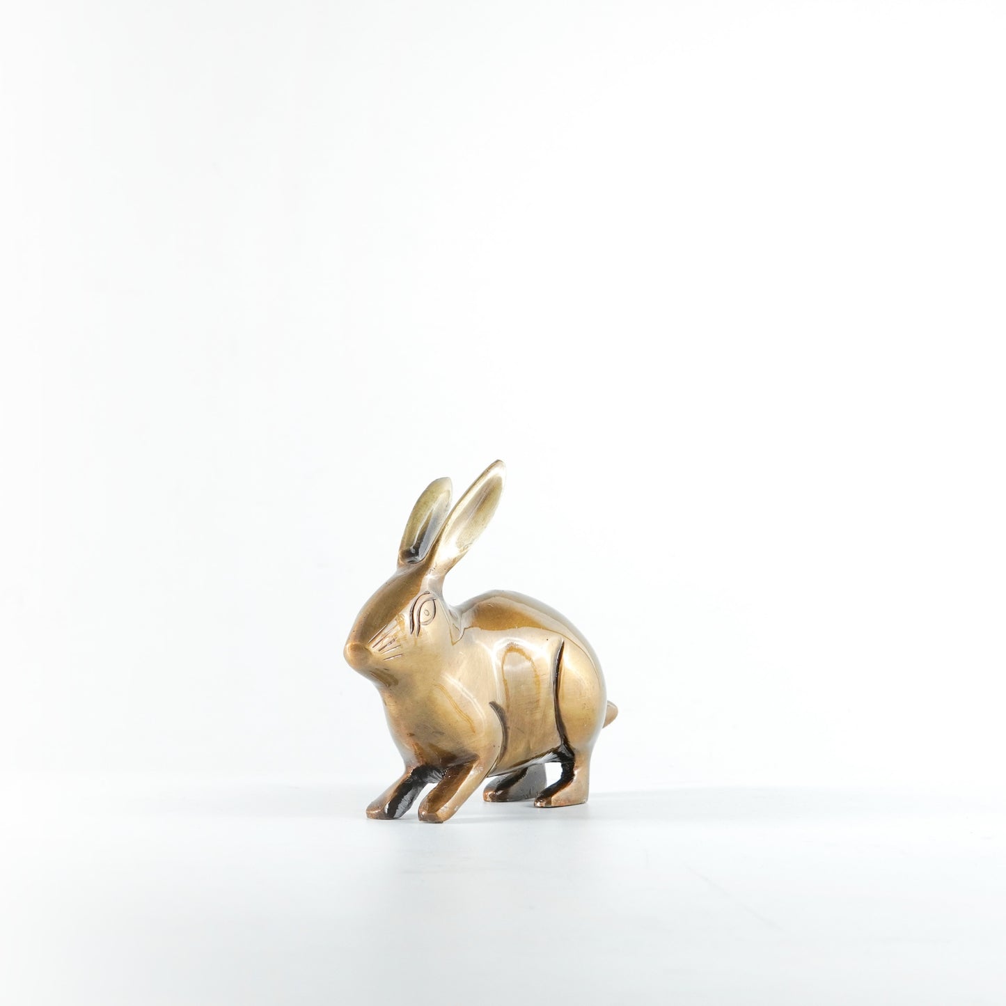 Antique Rabbit Statue for Home, Feng Shui, Brass | VARYRA - VARYRA