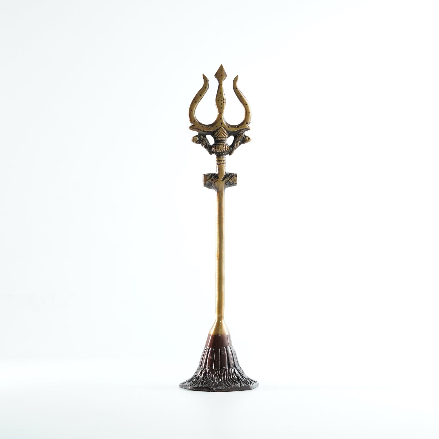 Trishul Pooja Decor, Symbol of Lord Shiva, Brass | VARYRA - VARYRA