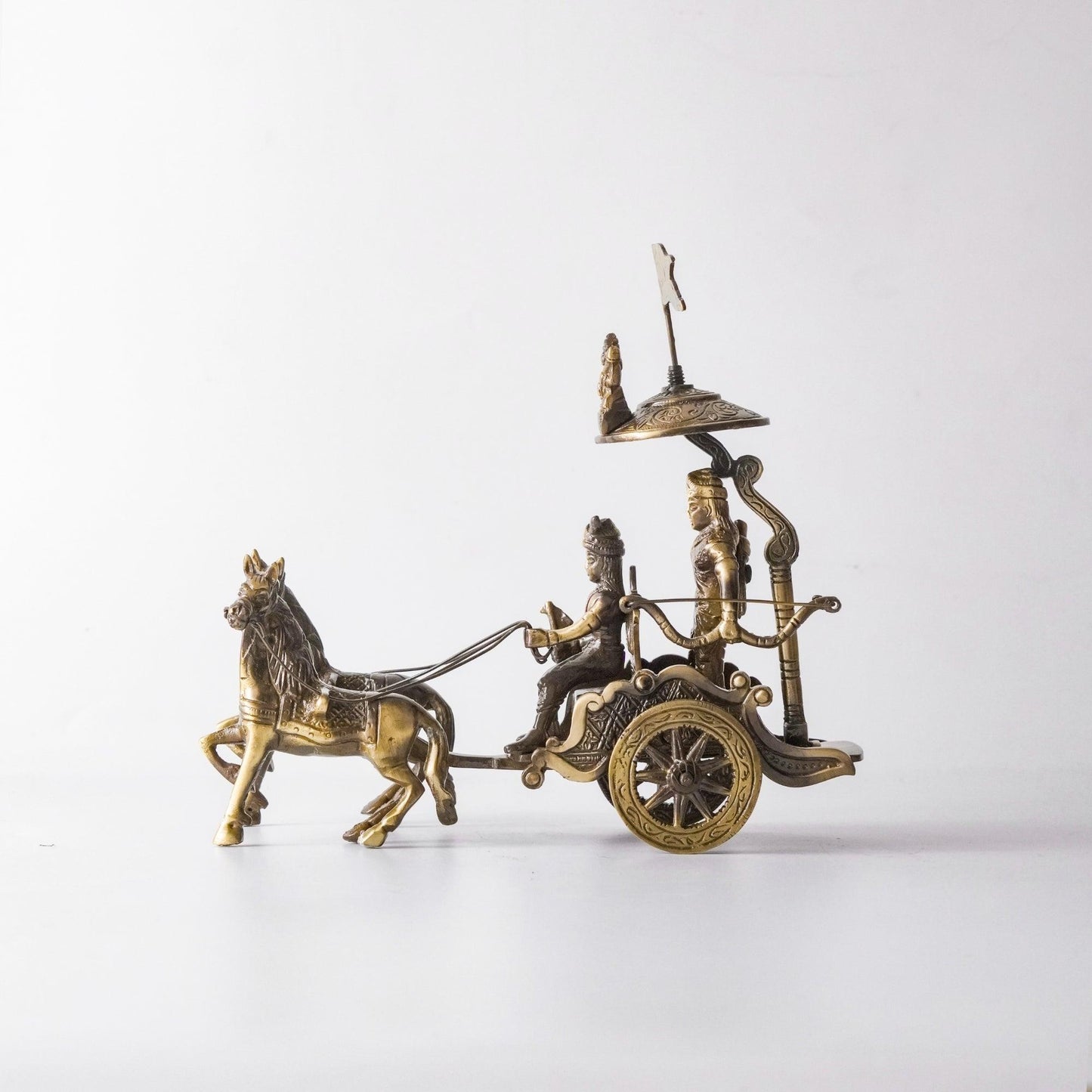 Arjuna Rath, Handmade Royal Chariot Miniature | VARYRA - VARYRA