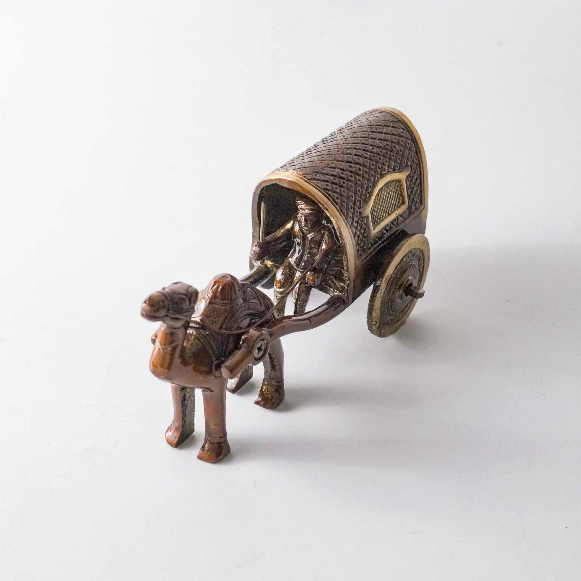 Camel Cart Rajasthani Handicraft Showpiece | VARYRA - VARYRA