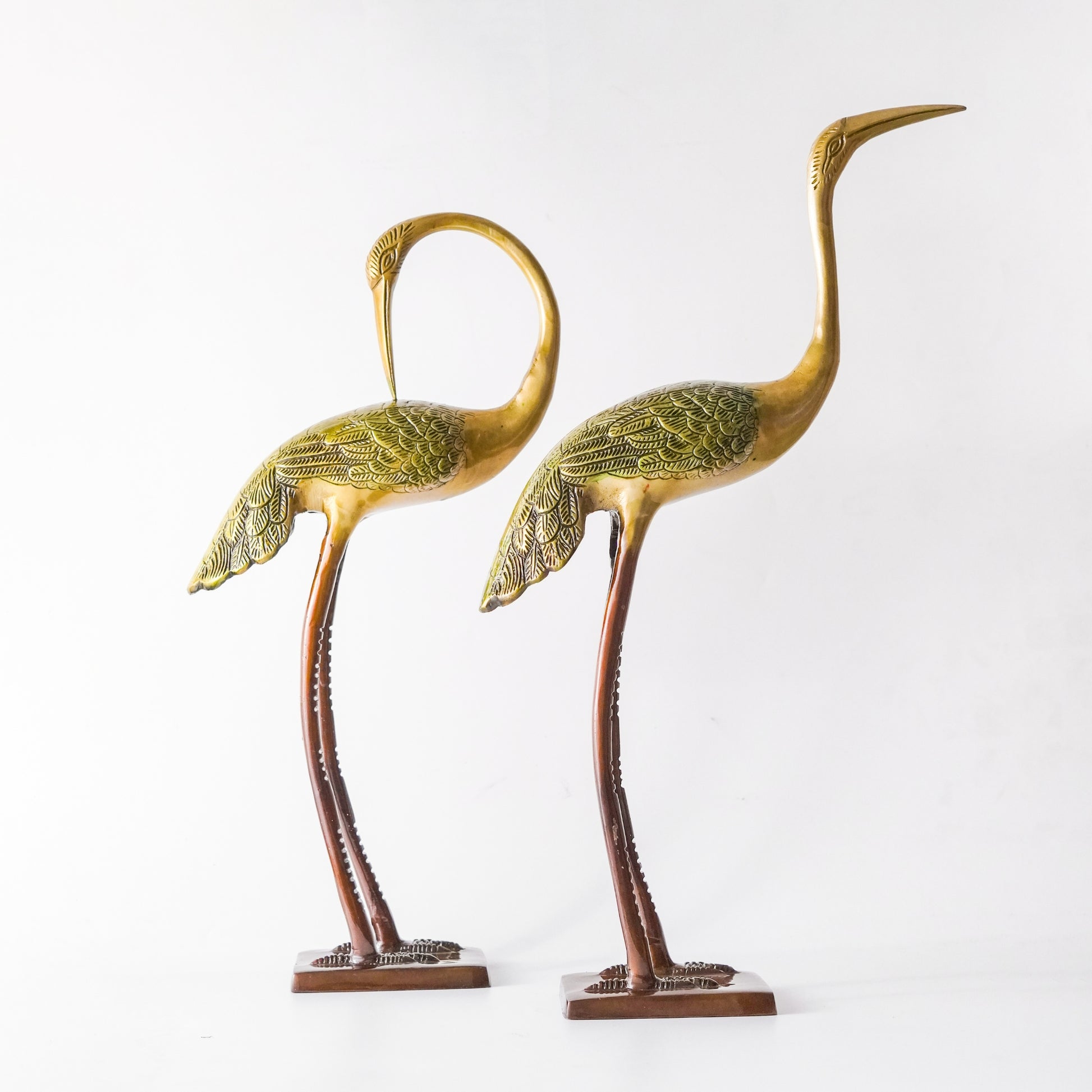 Herons Couple Showpiece, Animal Figurine Set | VARYRA - VARYRA