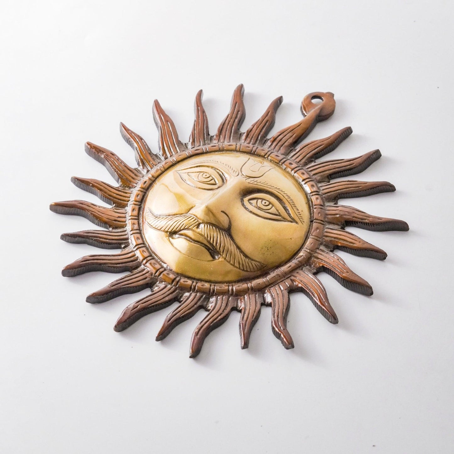 Sun Prakhar Wall Hanging, Brass Home Decor | VARYRA - VARYRA