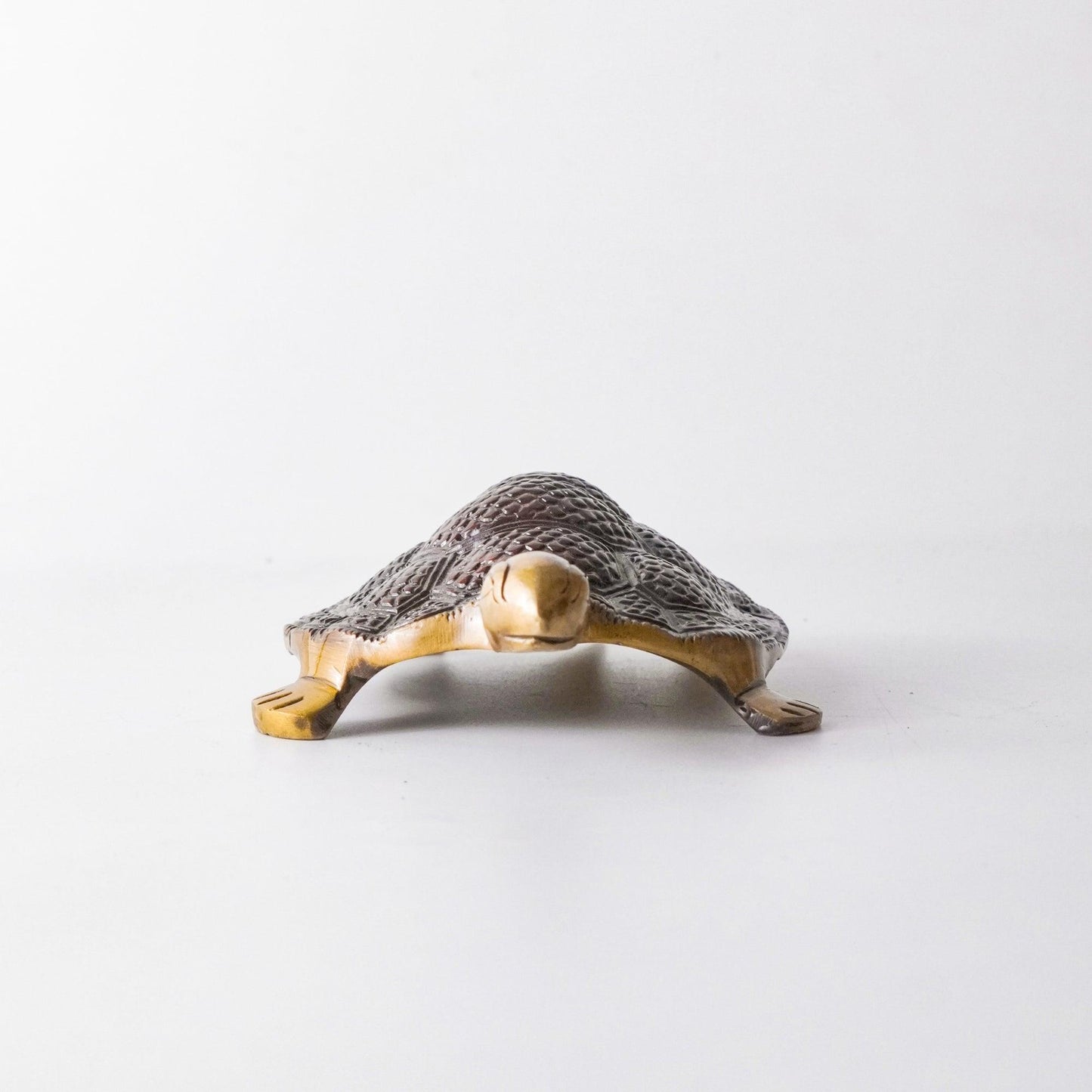 Turtle Vintage Miniature Showpiece, Brass, L | VARYRA - VARYRA