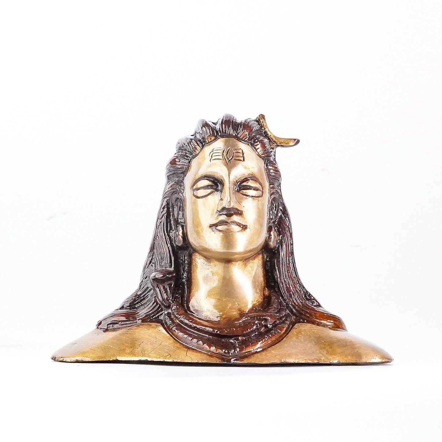 varyra shiva adiyogi statue front side of product