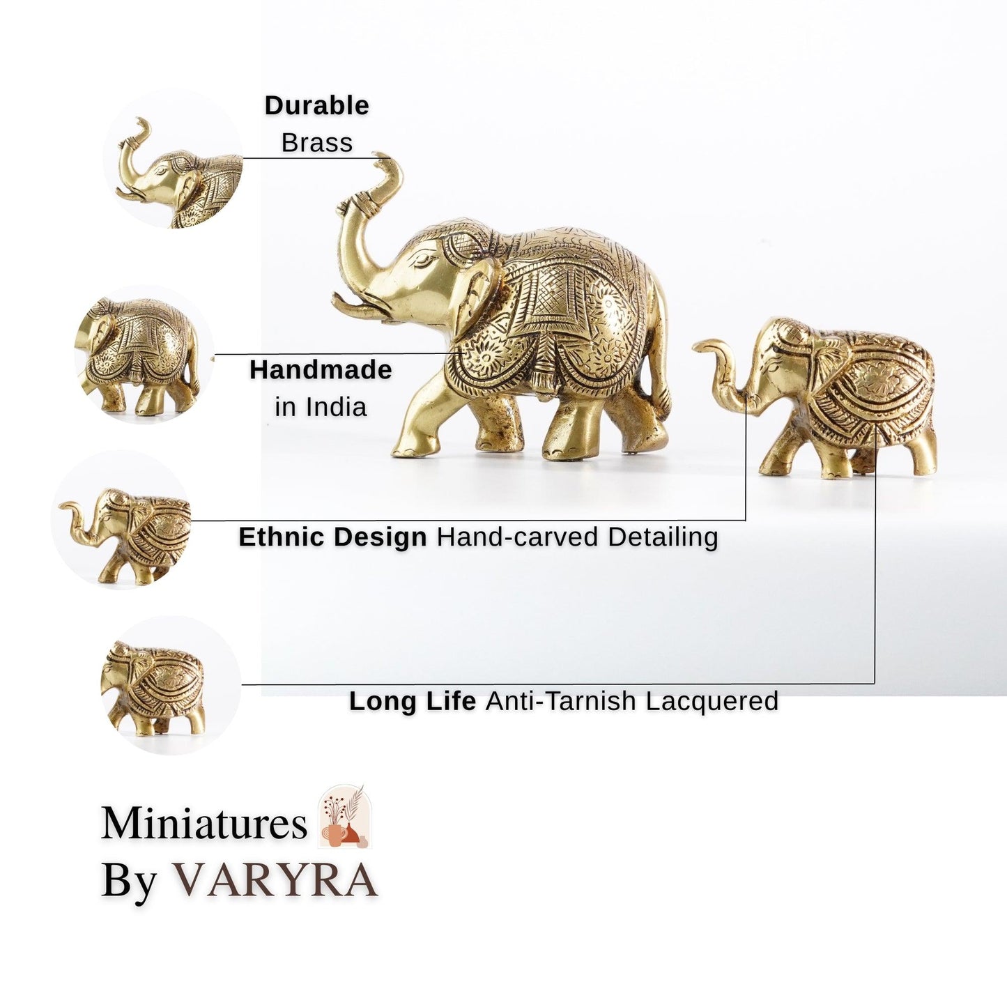 varyra elephant miniature set