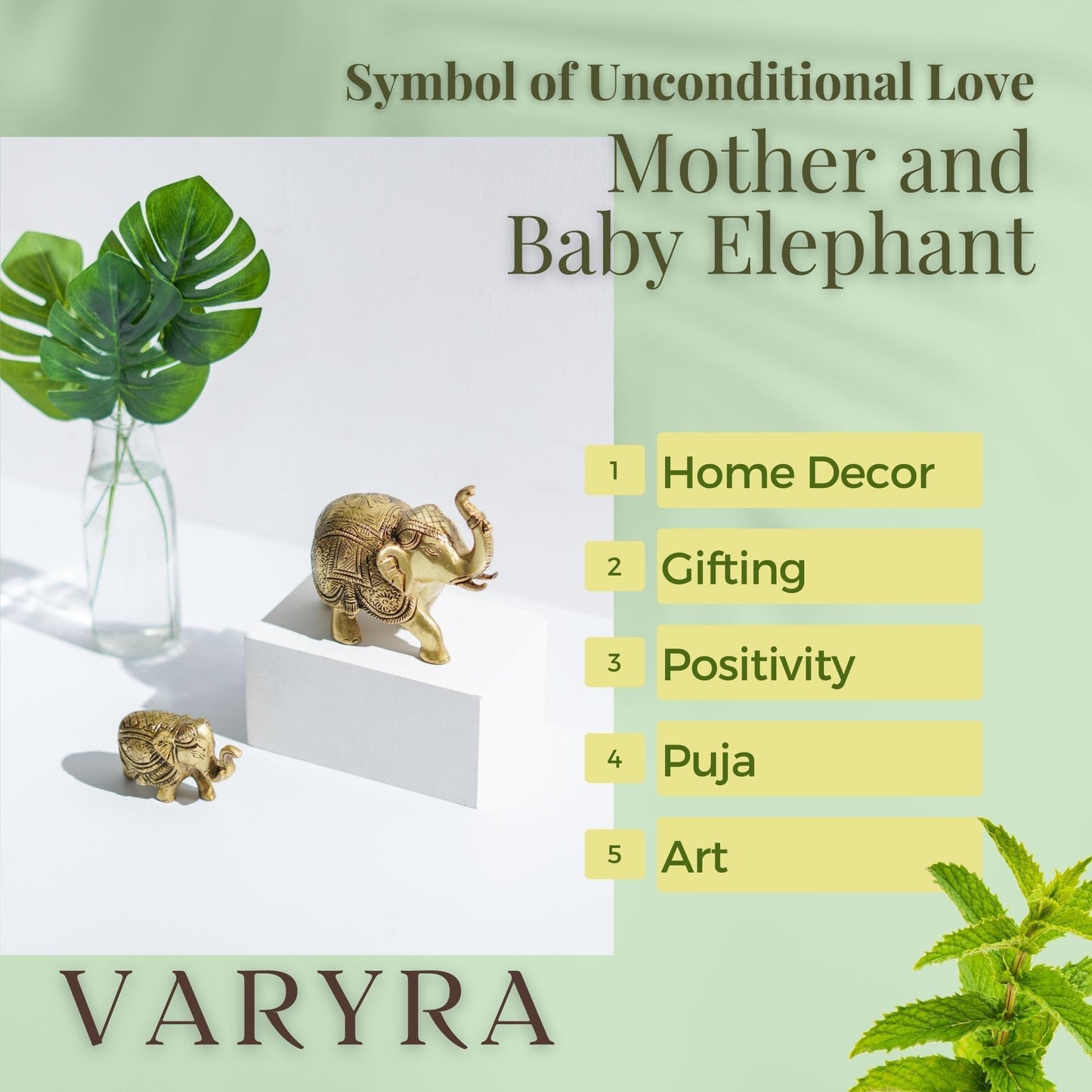 varyra elephant miniature set features