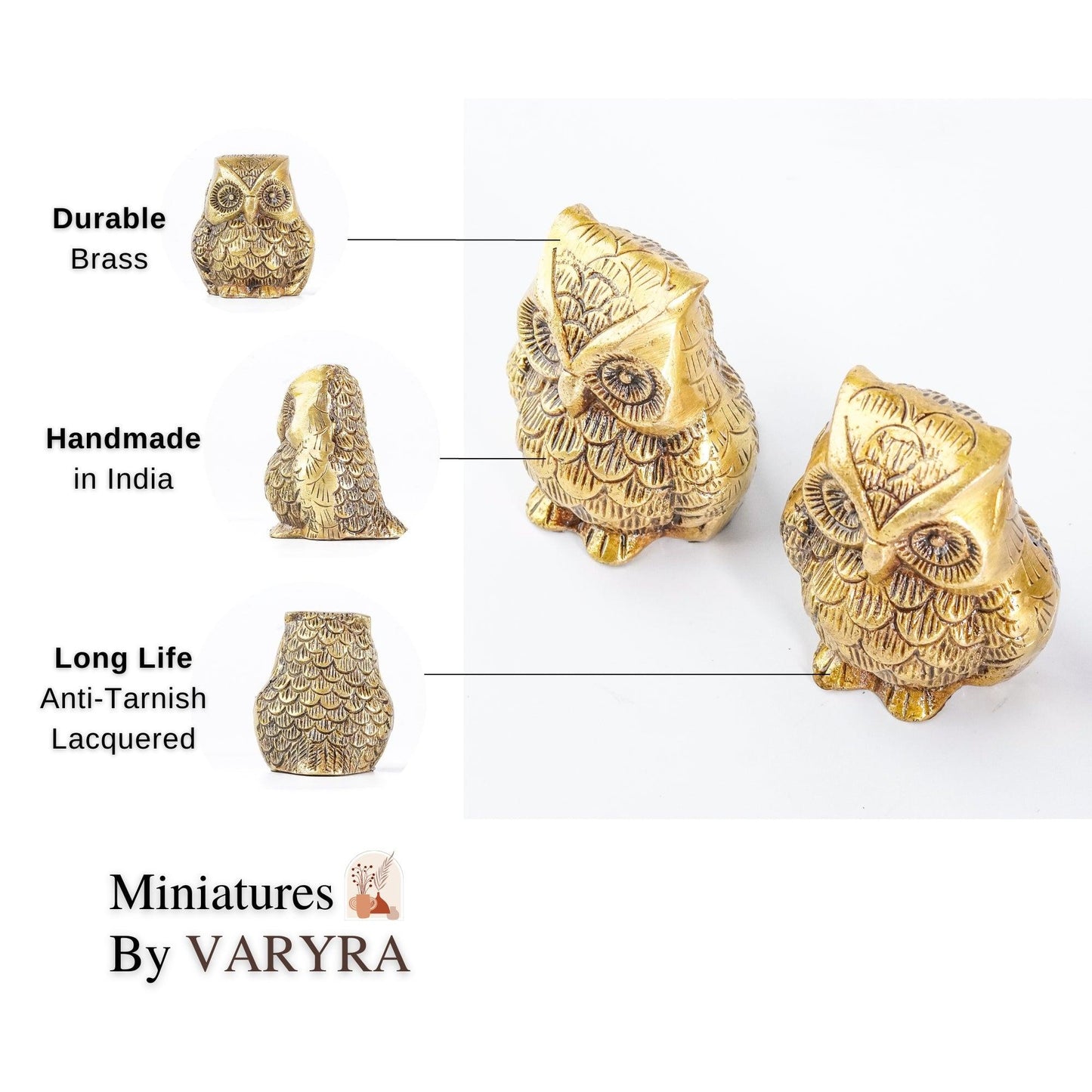 varyra owl pair showpiece qualities