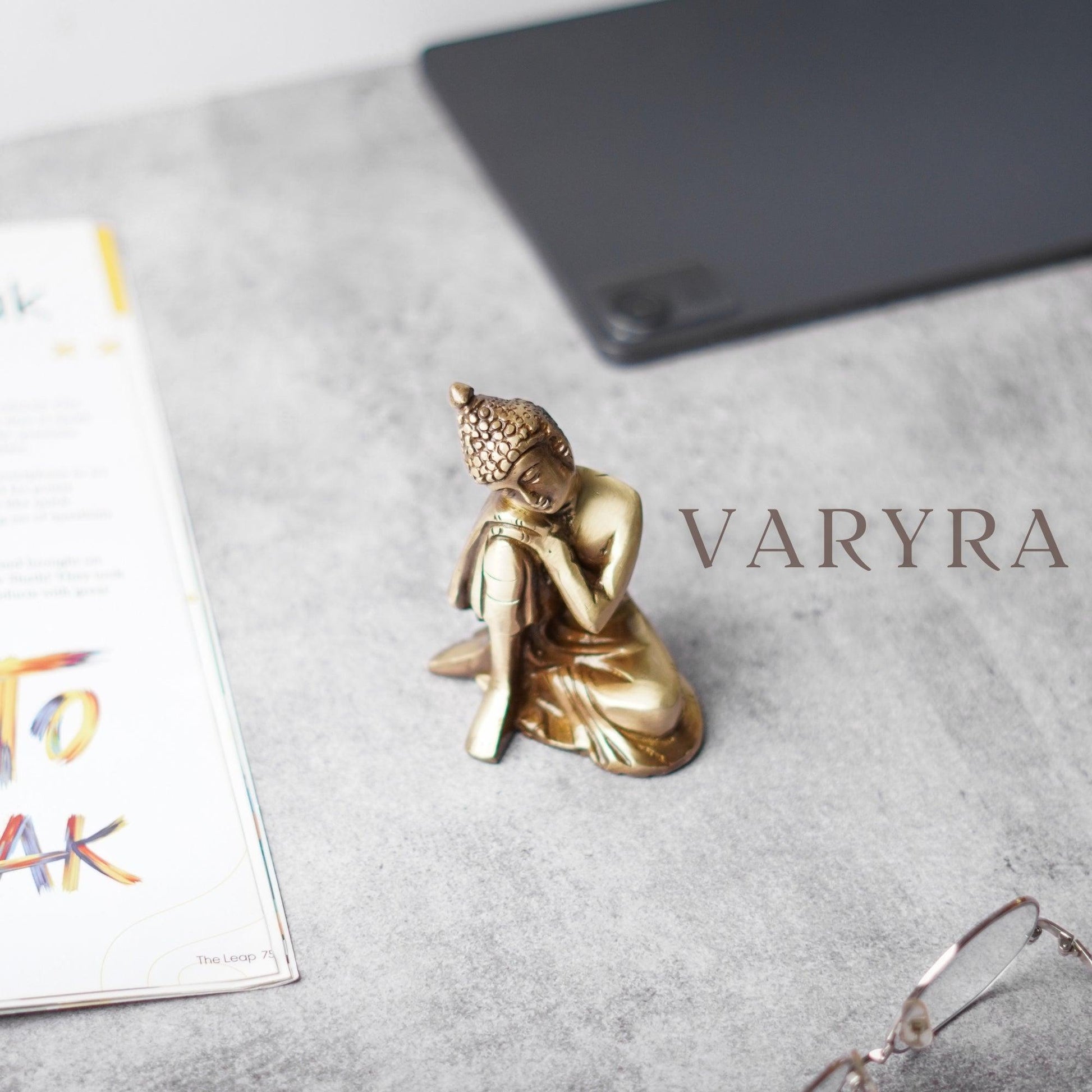 varyra buddha resting miniature showpiece main image