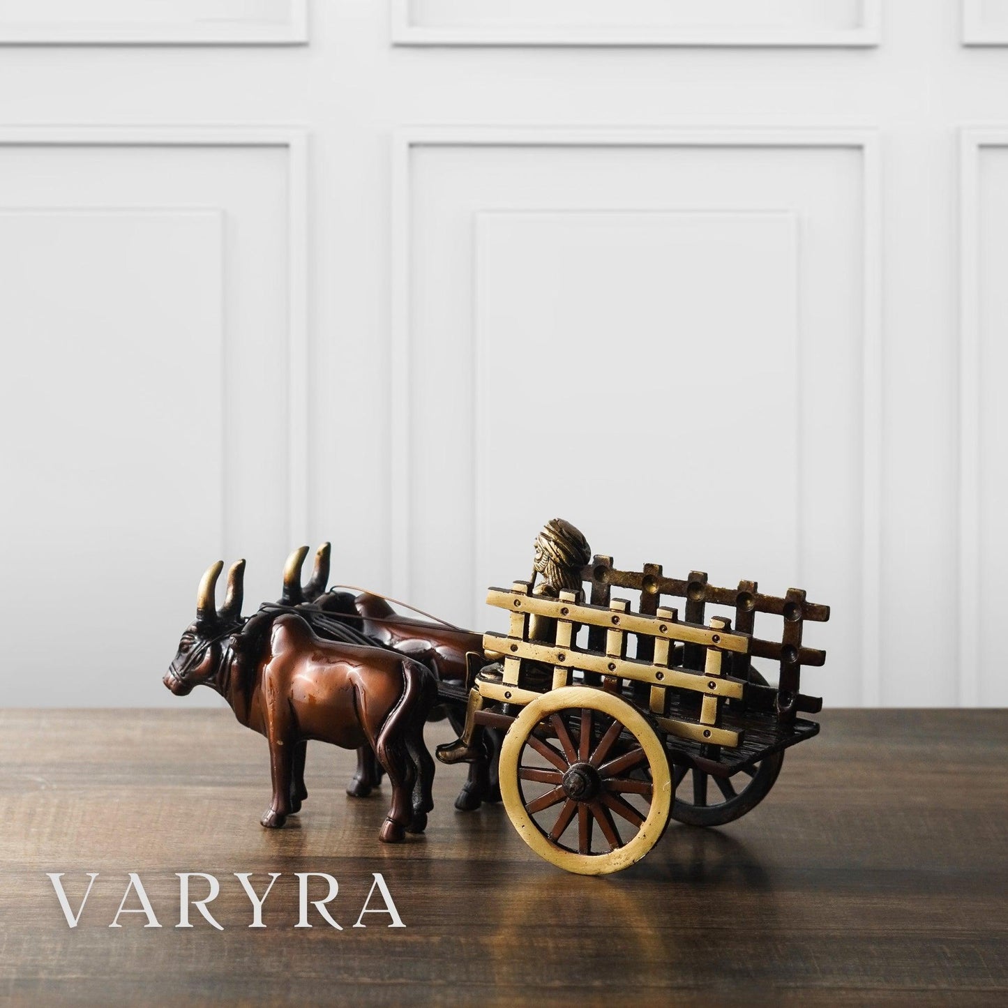 varyra bullock cart showpiece for home decor