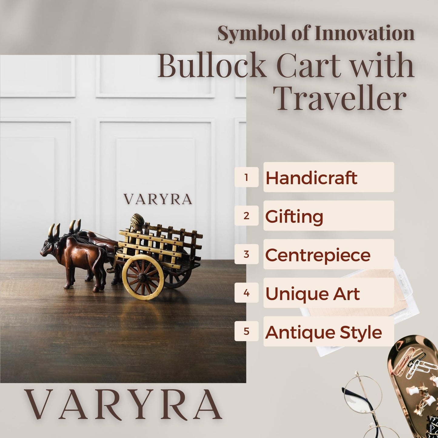 varyra bullock cart features