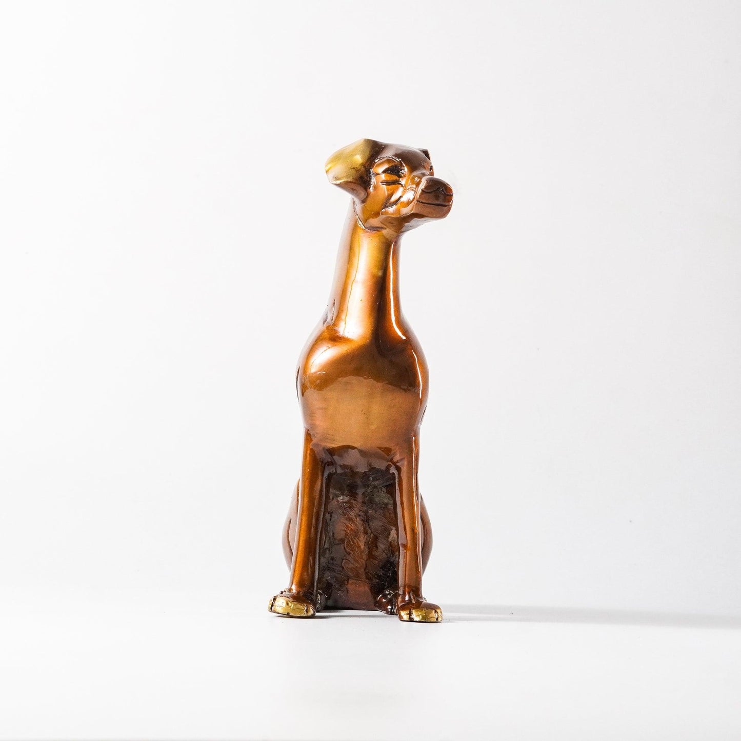 Loyal Dog Animal Figurine Showpiece, Minimalist | VARYRA - VARYRA