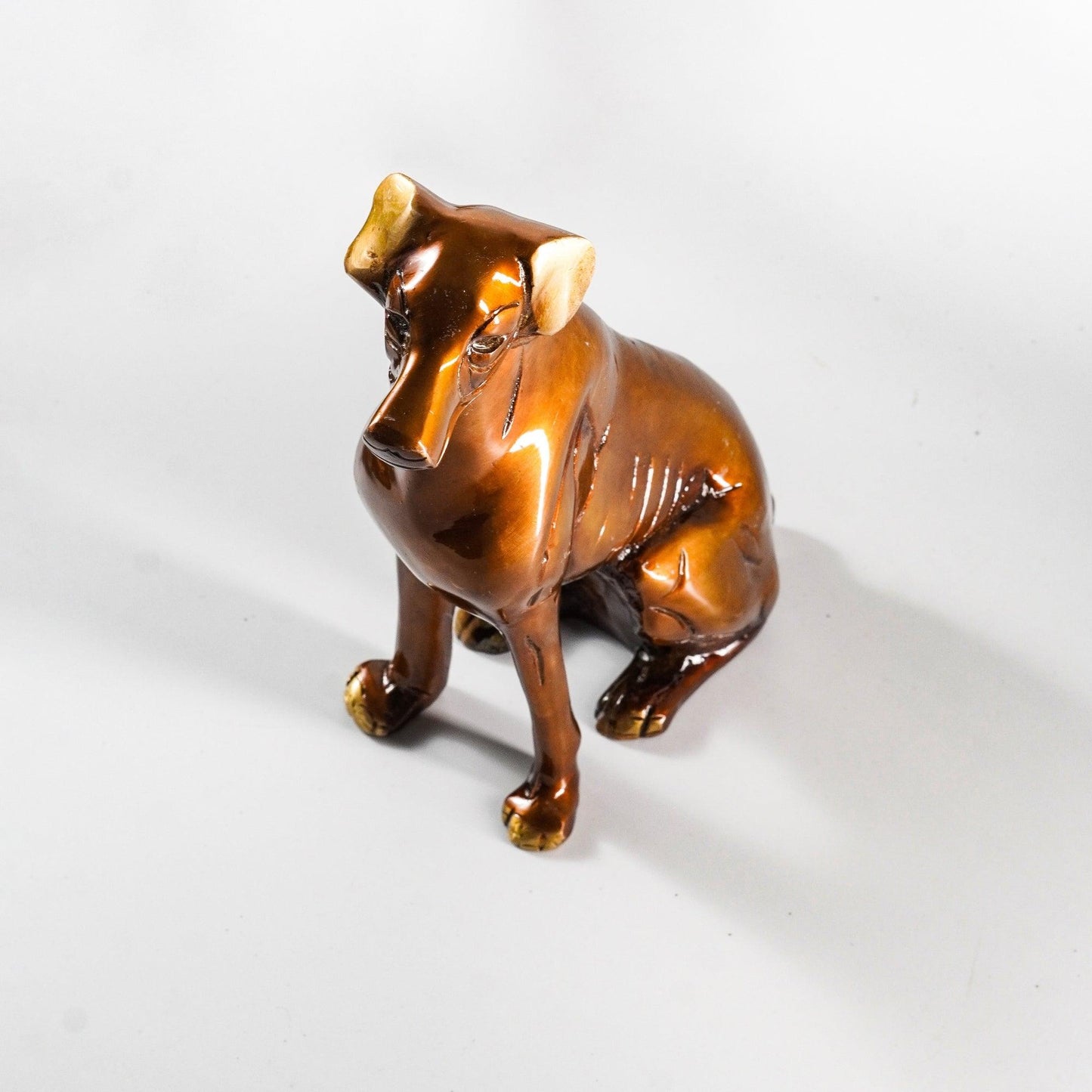 Loyal Dog Animal Figurine Showpiece, Minimalist | VARYRA - VARYRA