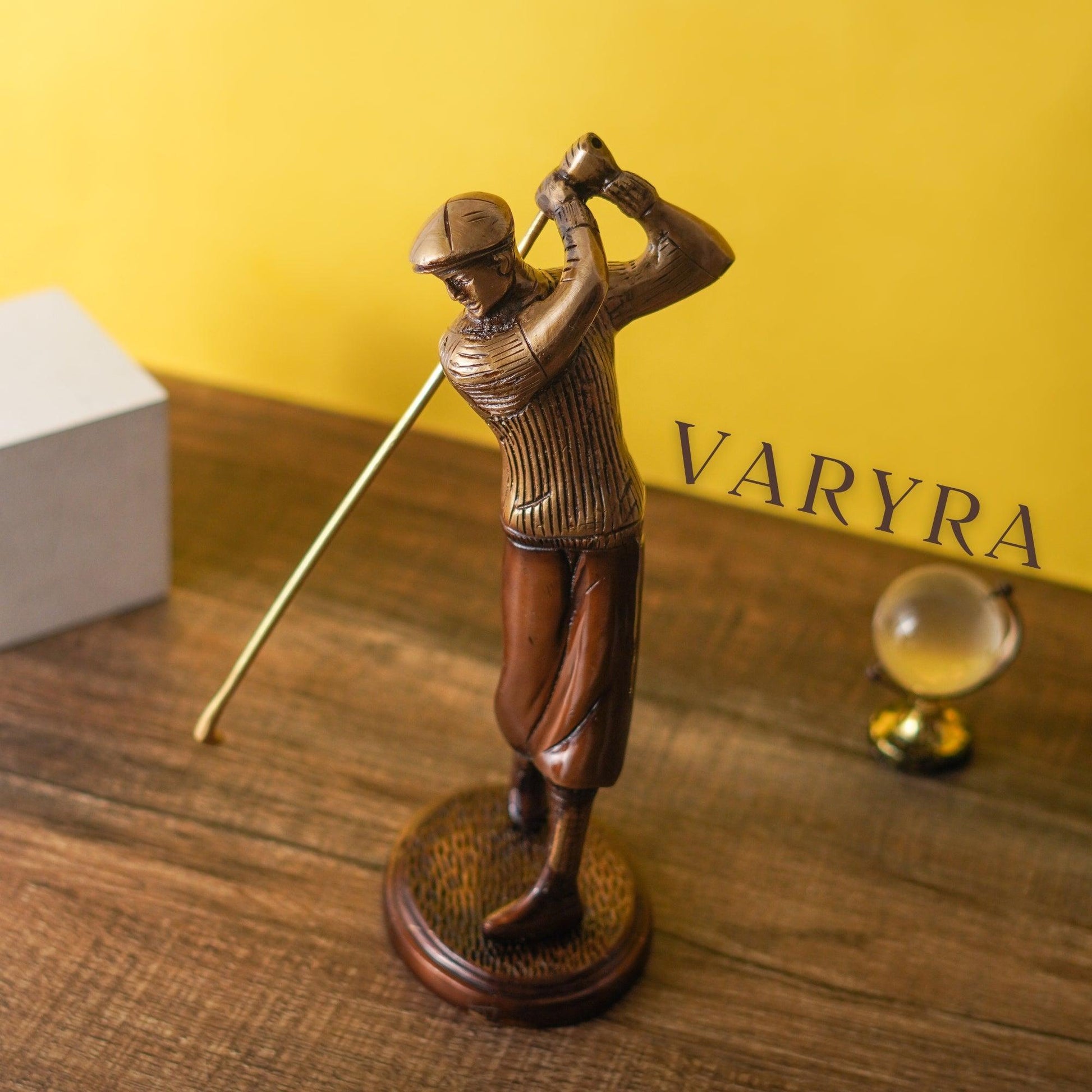 The Golf-Player Modern Showpiece, Metal | VARYRA - VARYRA