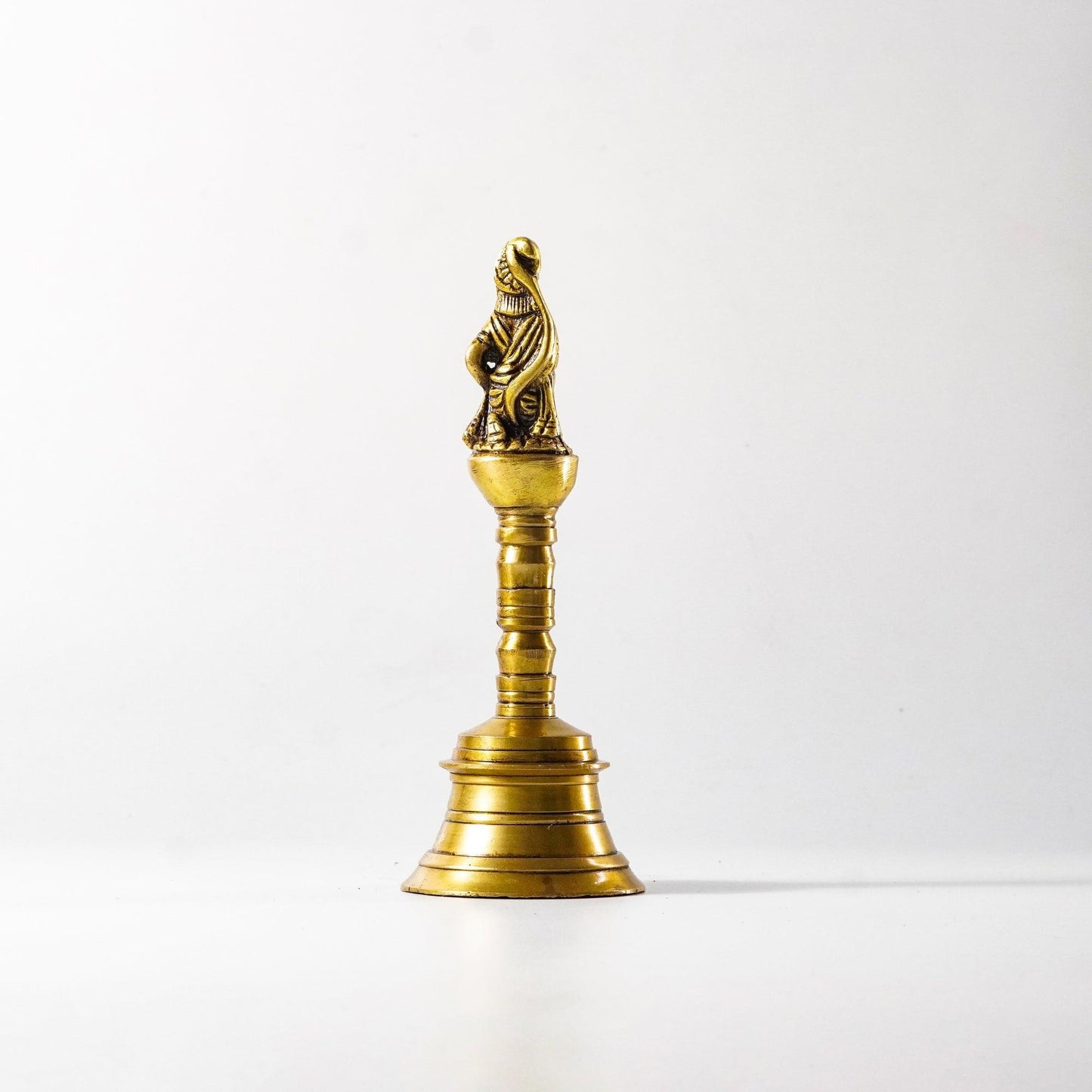 Hanuman Mukhi Puja Hand Bell, Brass Ghanti | VARYRA - VARYRA