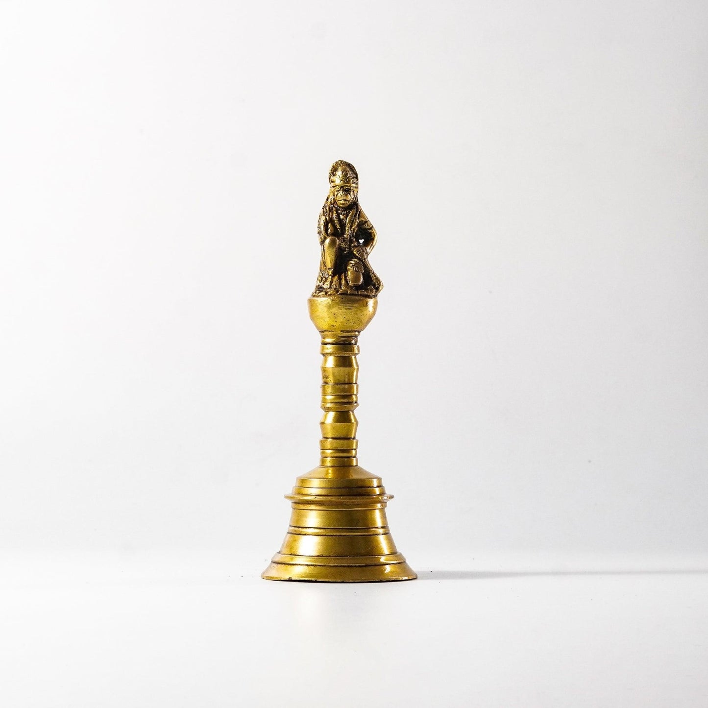 Hanuman Mukhi Puja Hand Bell, Brass Ghanti | VARYRA - VARYRA